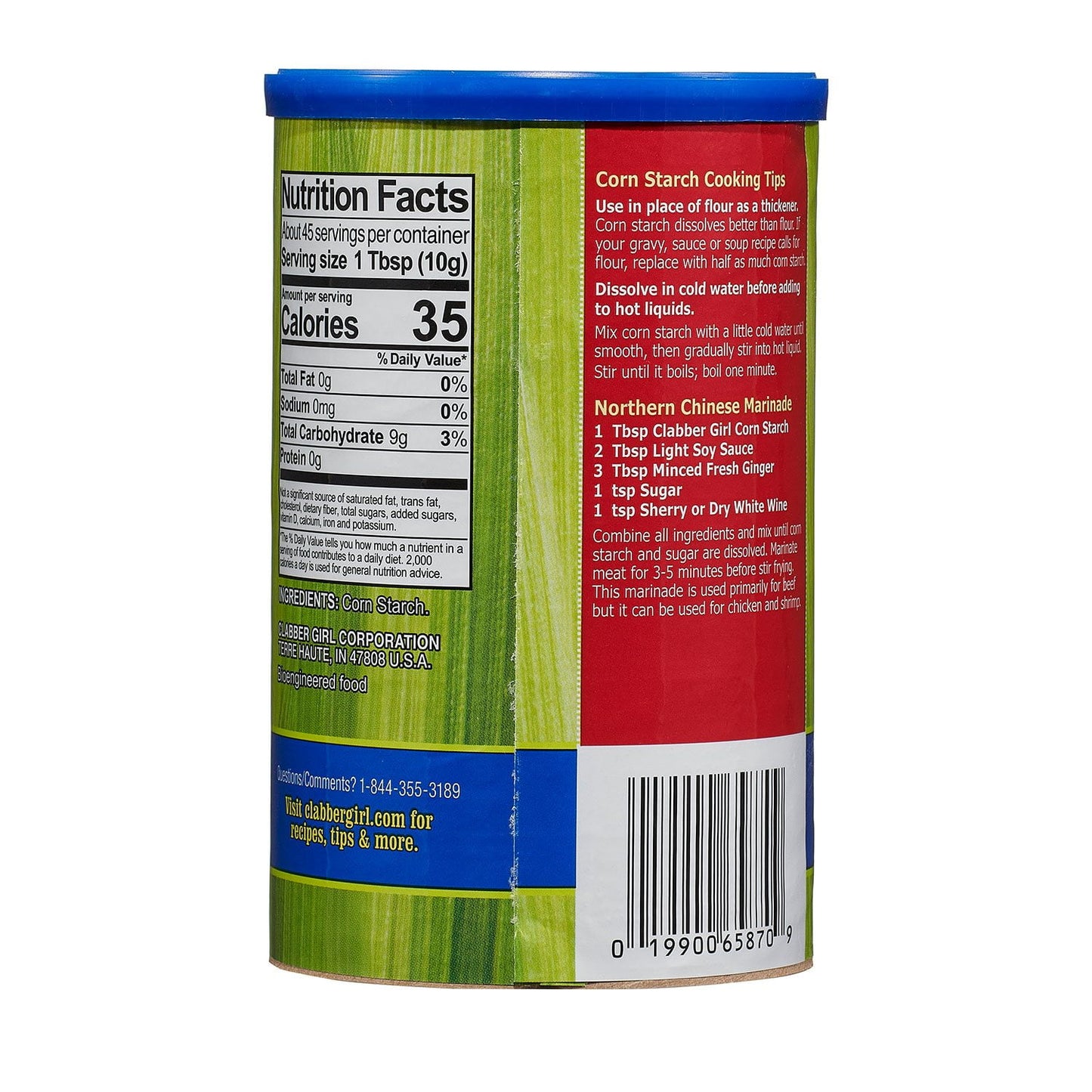 Clabber Girl Corn Starch, 16 oz., 2 pk.
