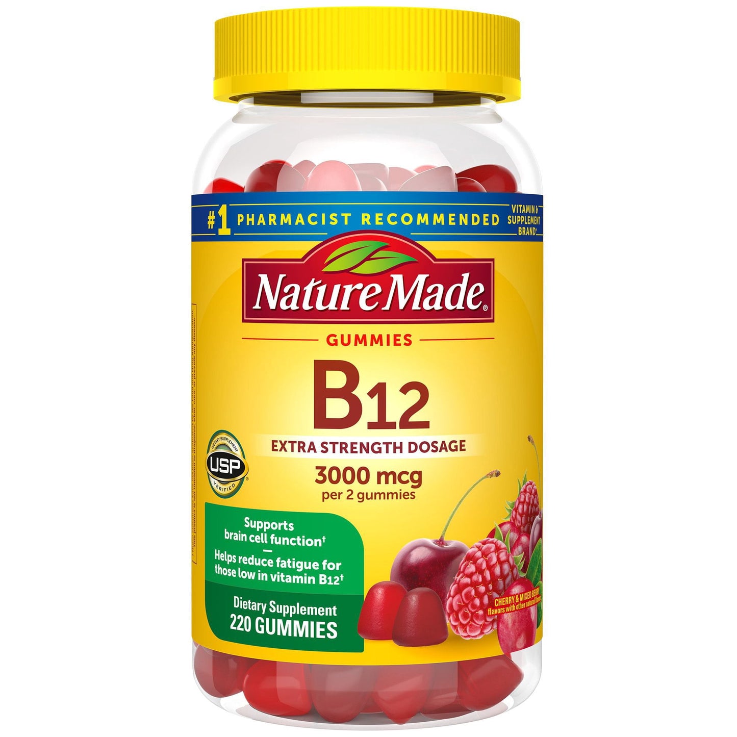 Nature Made B12 Extra Strength Gummies, 220 ct.