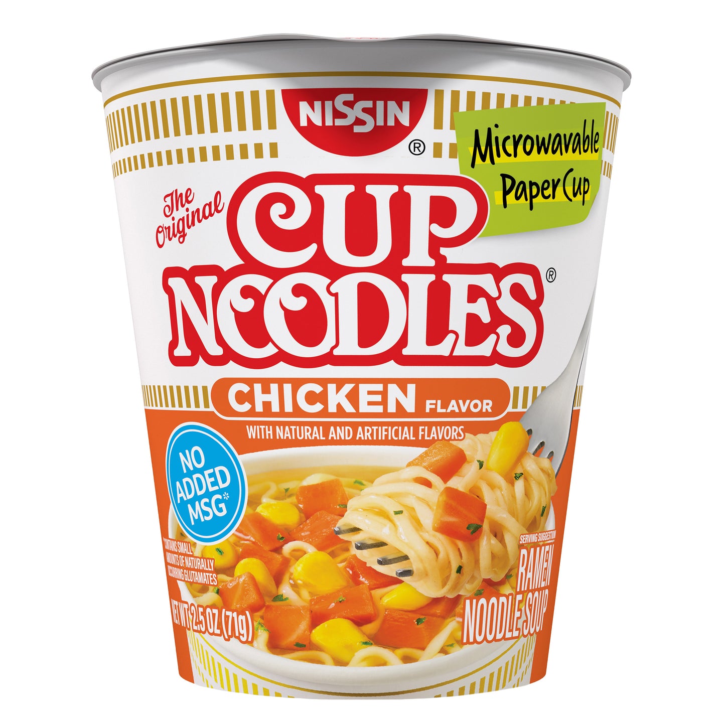 NISSIN CHICKEN CUP NOODLES 24/2.50 OZ