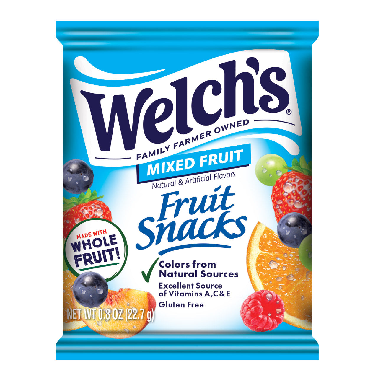 WELCH'S FRUIT SNACKS 90/.8 OZ