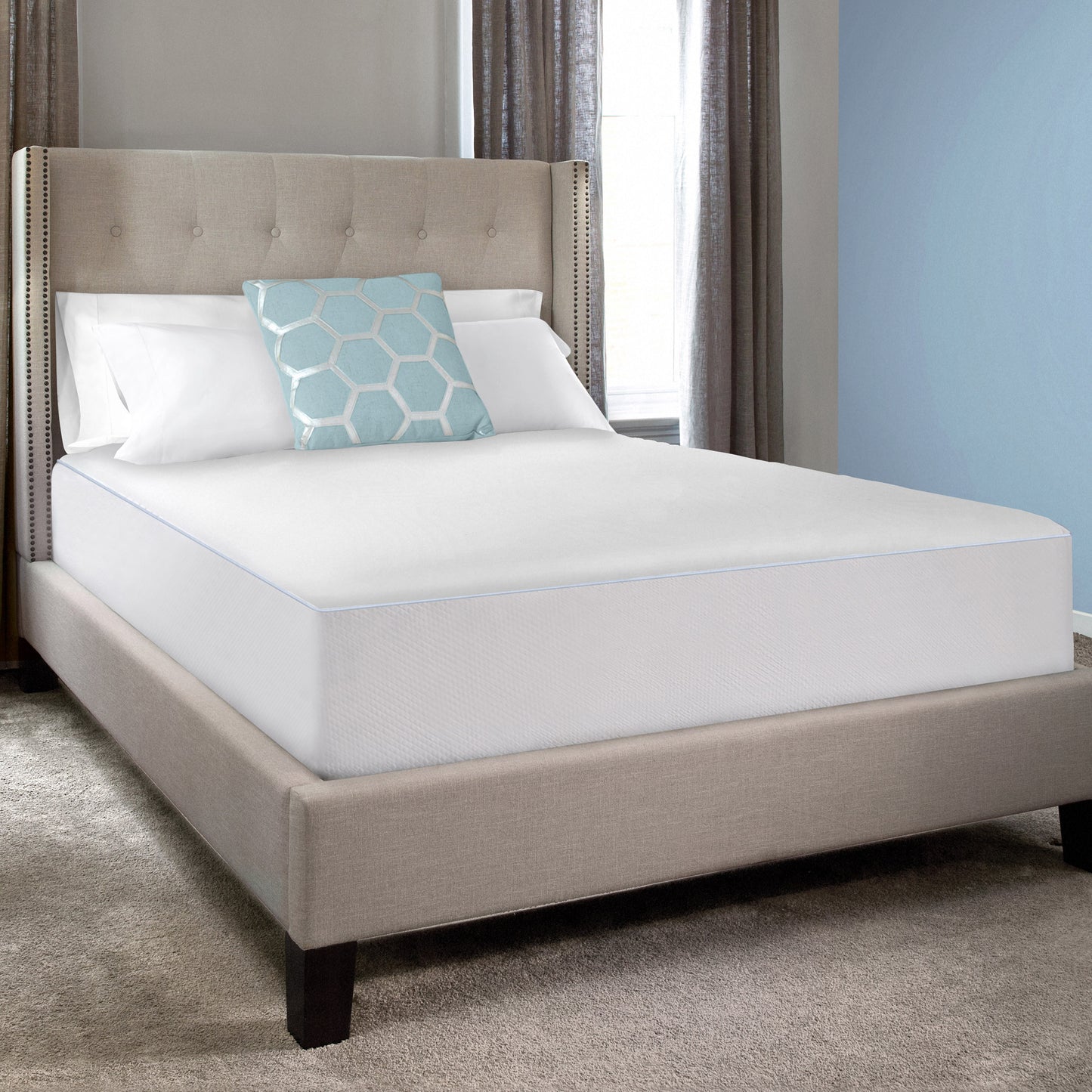 HOTEL SIGNATURE EGYPTIAN COTTON SHEETS 6PC SET QUEEN