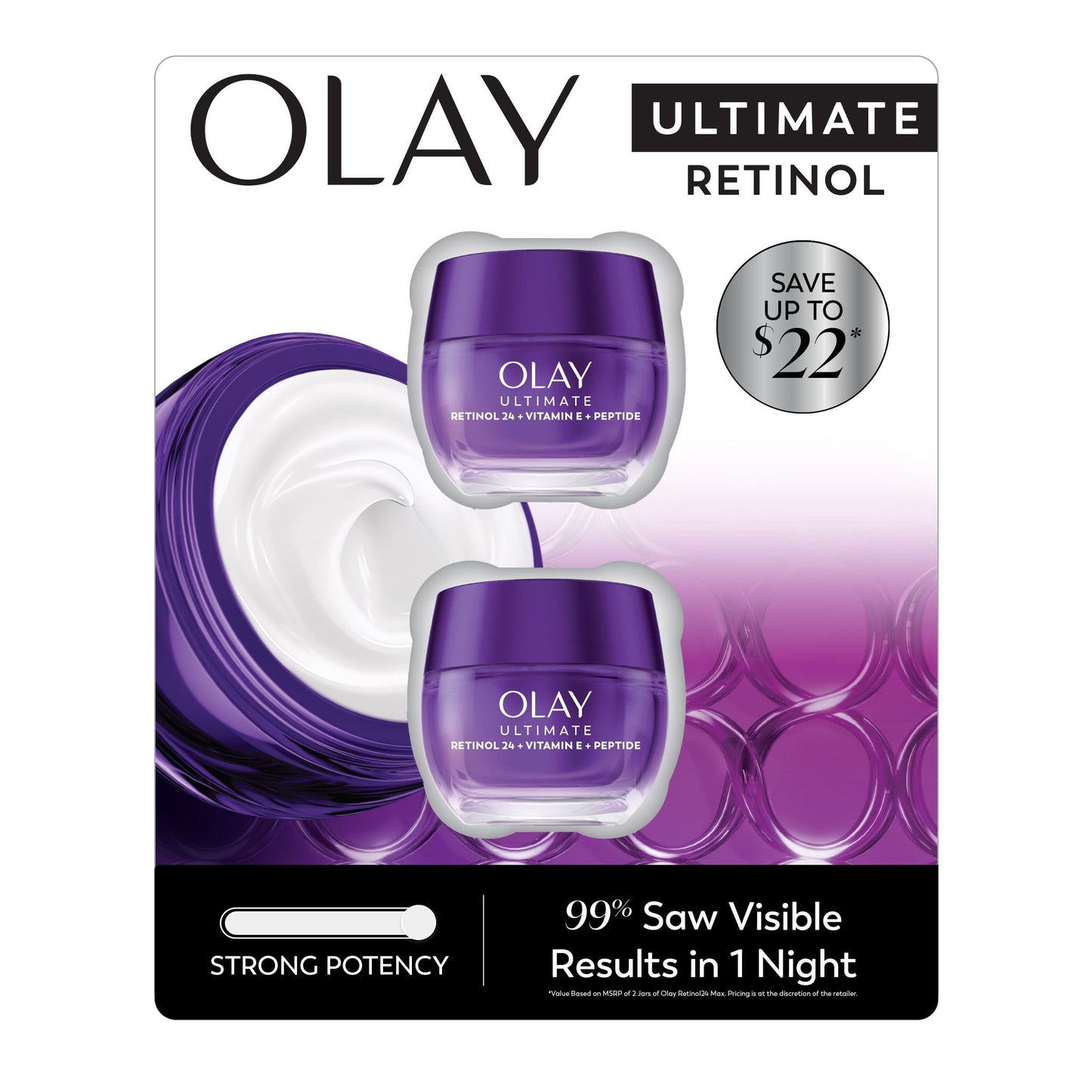Olay Ultimate Night Moisturizer, 1.7 oz., 2 pk.