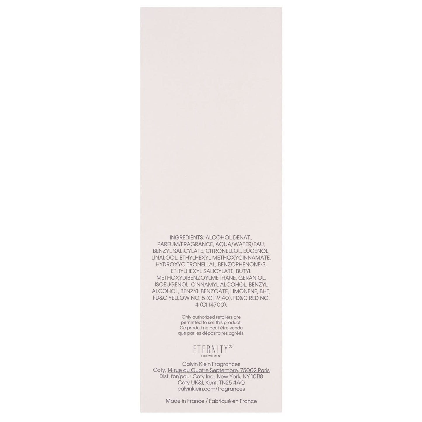 Calvin Klein Eternity Eau de Parfum, 3.3 fl. oz.