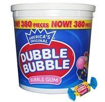Dubble Bubble Bubblegum - Original - 380ct Tub (6 Pack)
