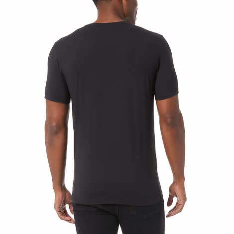 32º DEGREES 32 Degrees Men's Cool Tee, 3-Pack (US, Alpha, XX-Large, Regular, Regular, Black)