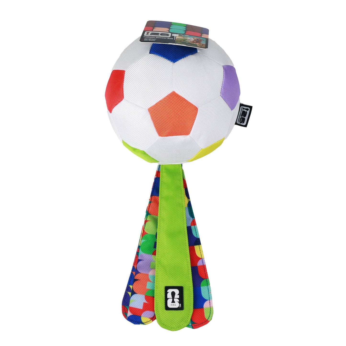 FIFA World Cup 2026 Dog Toy, Tailspin Soccer Ball, Medium, Multicolor