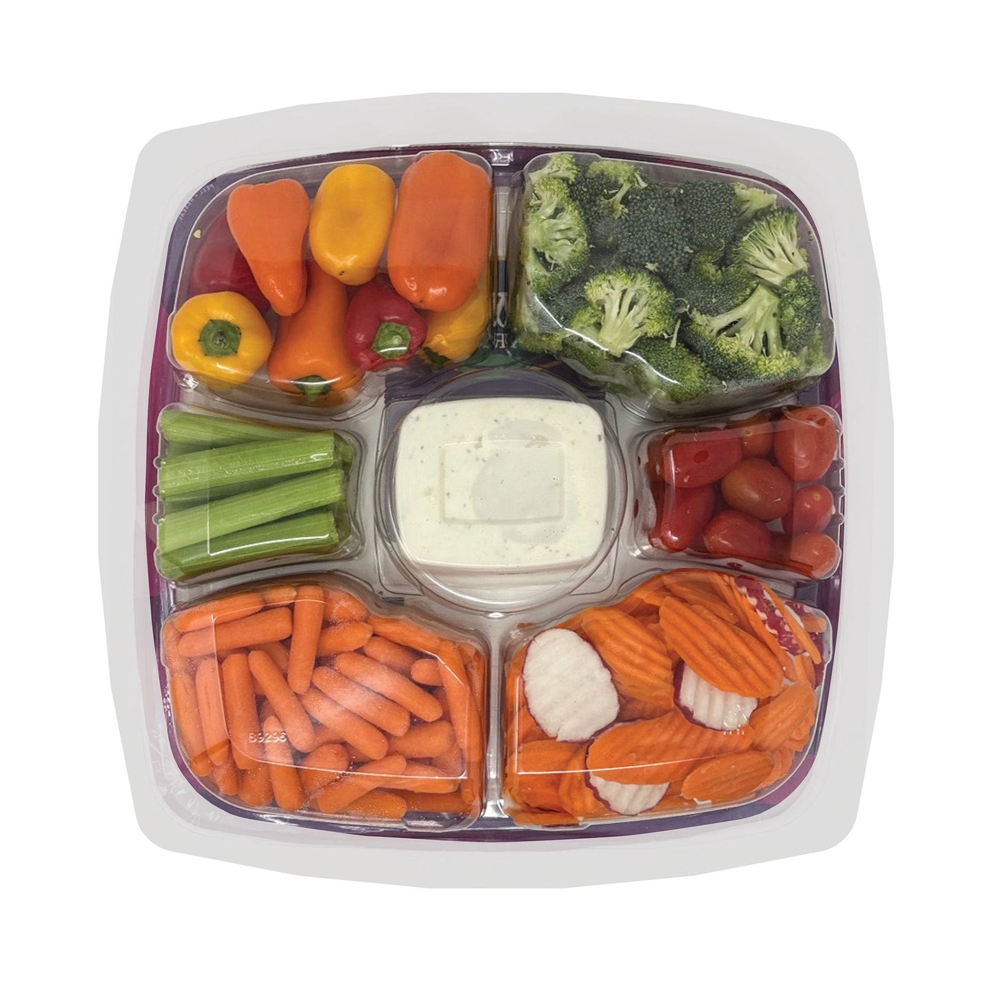 Taylor Farms Vegetable Tray with Ranch Dip, 4 lbs.