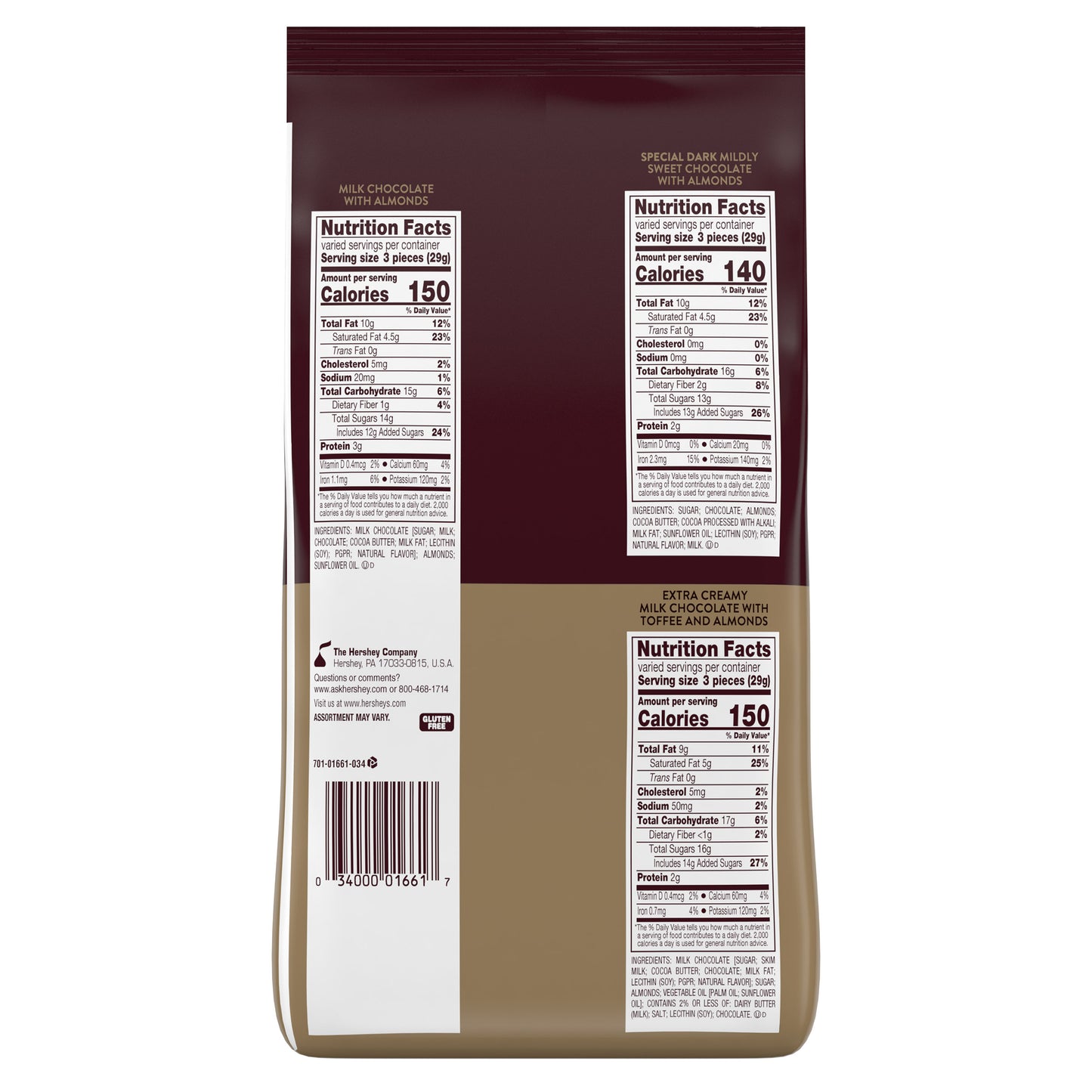 HERSHEY'S NUGGETS ASSORTMENT 52 OZ