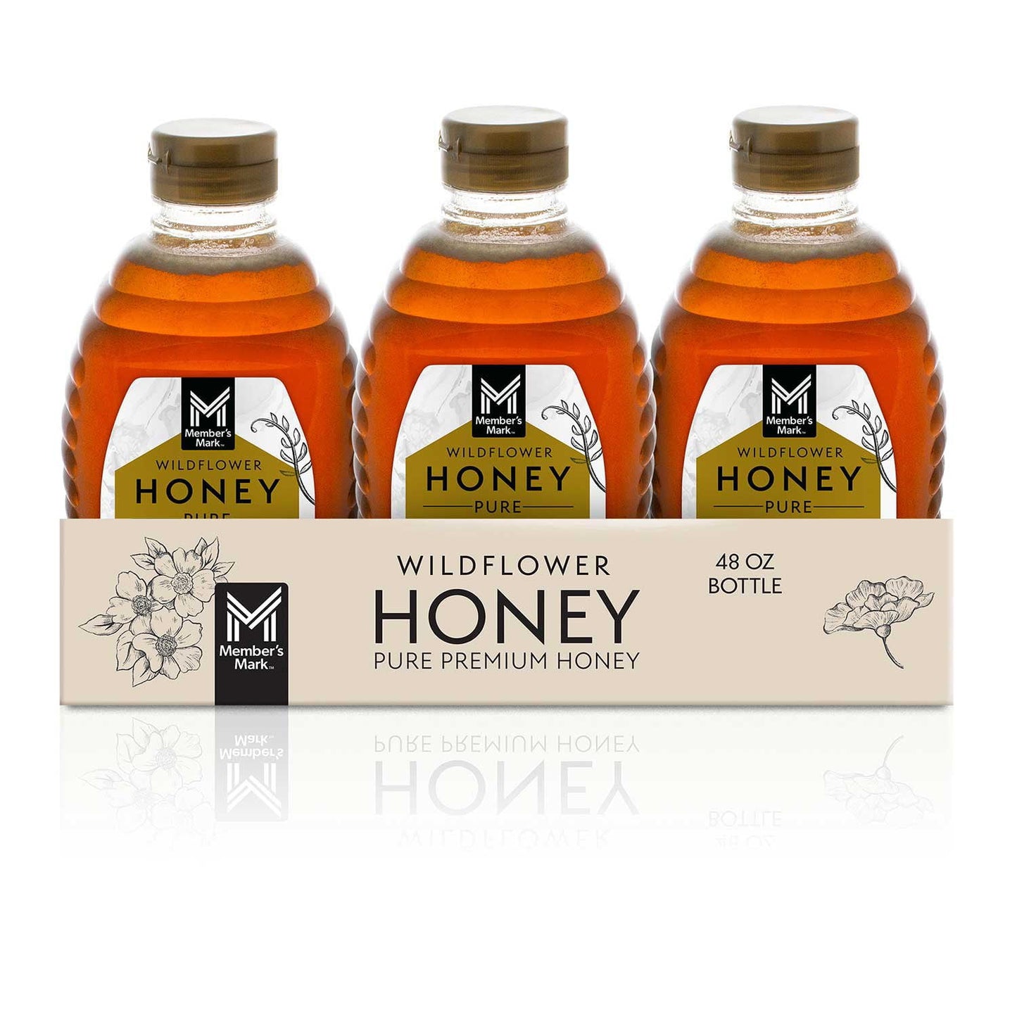 Member’s Mark Wildflower Pure Premium Honey, 48 oz.