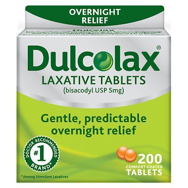 Dulcolax Laxative Tablets, 200 Count (Pack of 2) vjp#UI