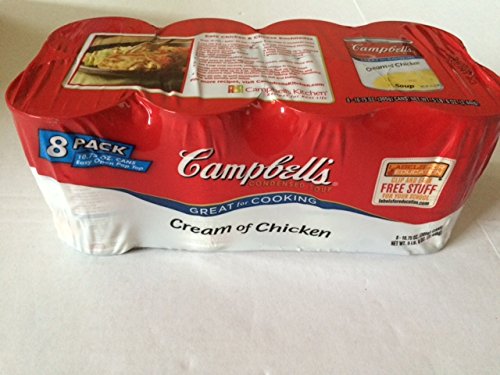 Campbell's Soup, Cream of Chicken, 10.5 Ounce (Pack of 8)
