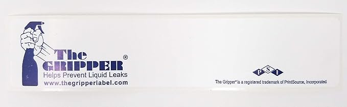 The Gripper Seal - 1 1/4" x 6" (250 Labels)