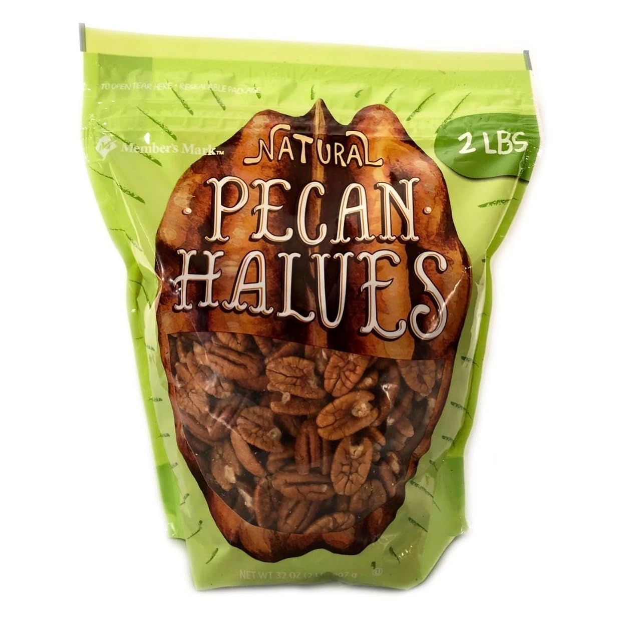 Member's Mark Natural Pecan Halves (2 Pounds)