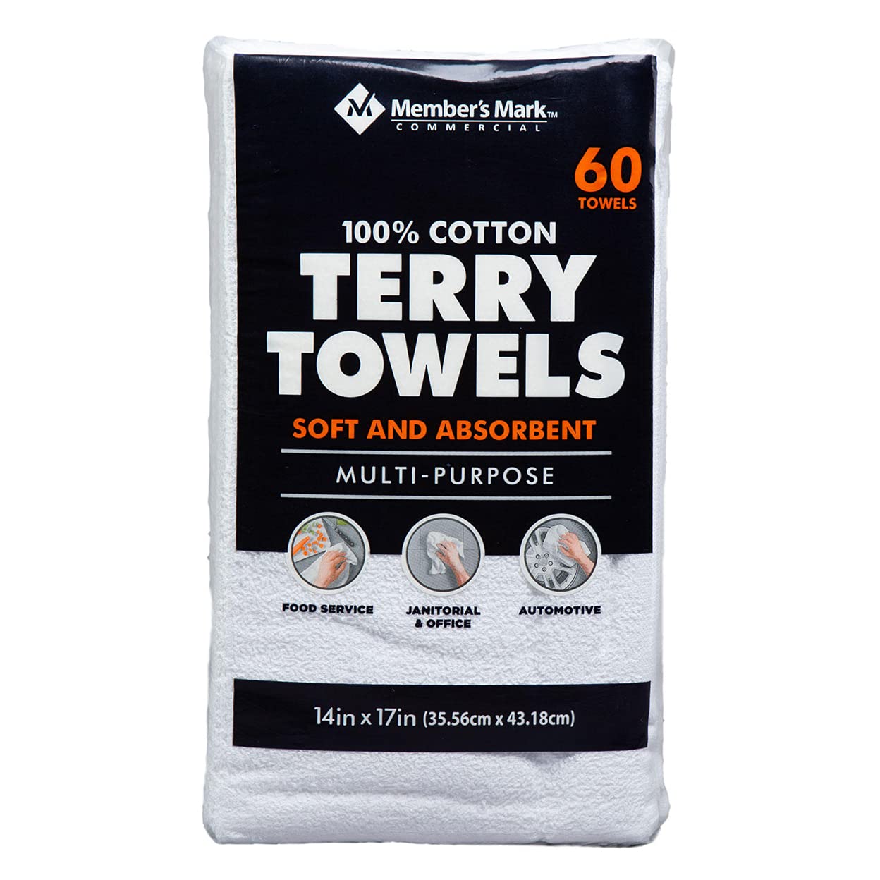 Member's Mark Terry Towels (60 Count)