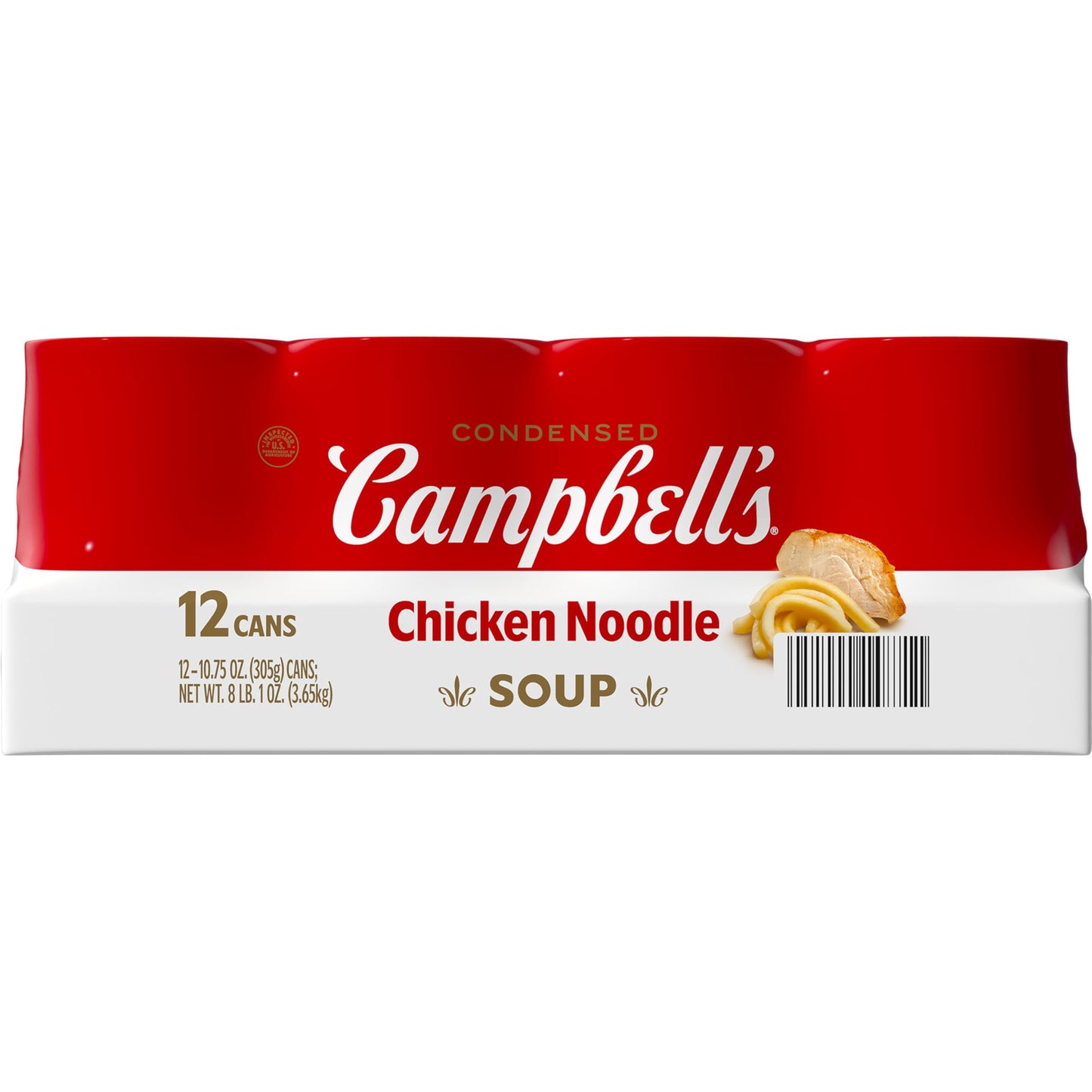 Campbell's Chicken Noodle Soup, 10 3/4 oz. Cans, 12 Count
