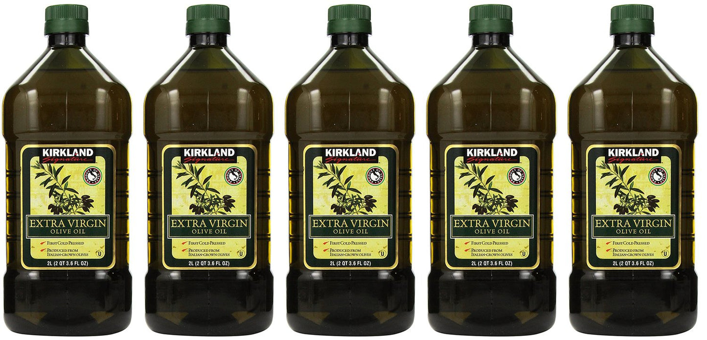Kirkland Signature, Extra Virgin Olive Oil, 5 Units (2 QT 3.6 FL OZ)