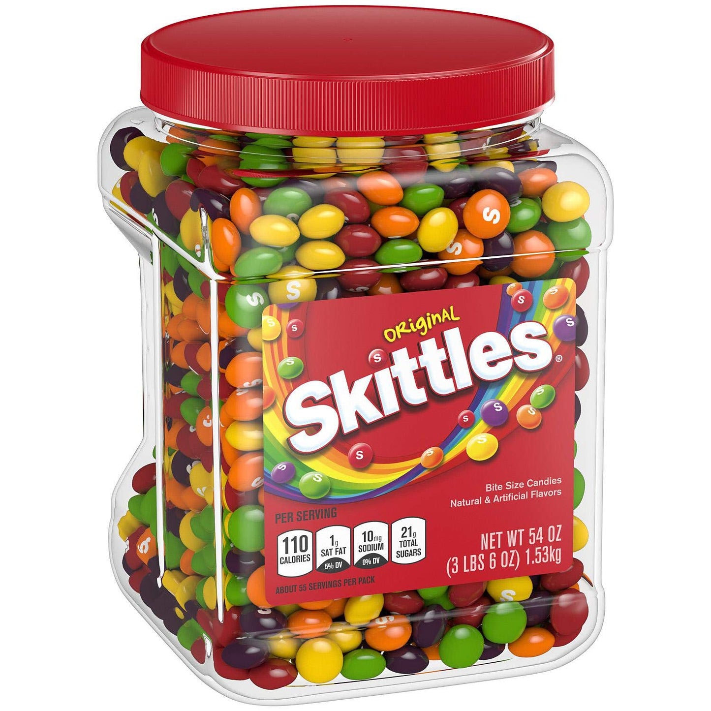Skittles Original Fruity Candy Jar, Tamarind, 54 Ounce