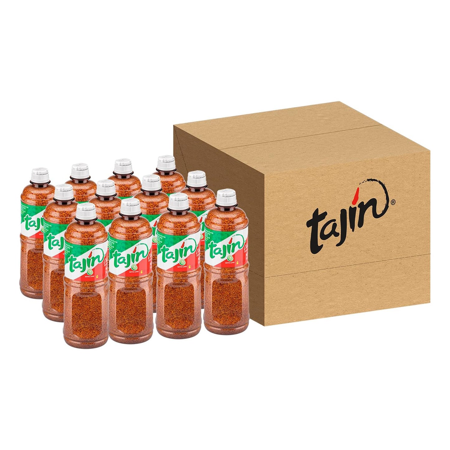 Tajin Clásico Chile Lime Seasoning, 14 Oz, Pack of 12