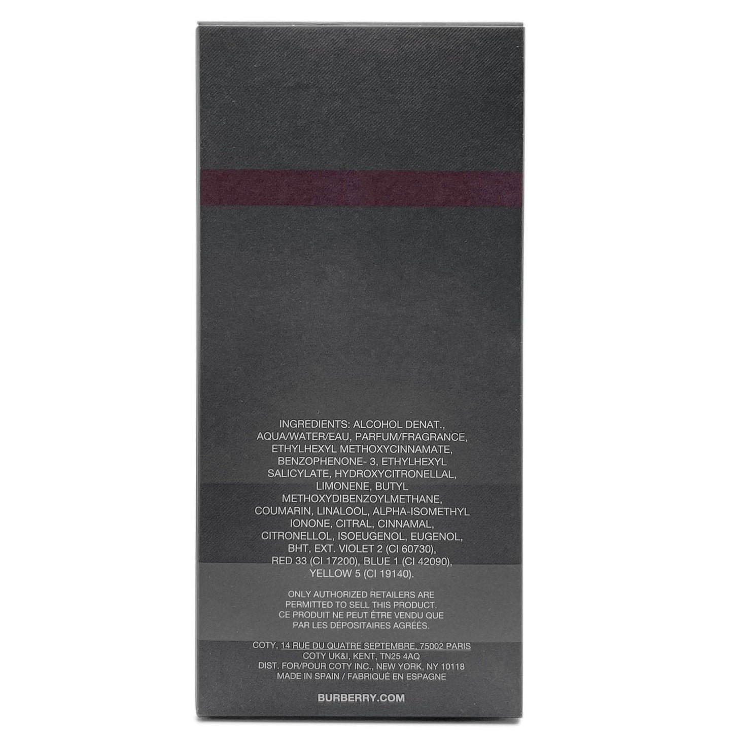 Burberry Touch for Men Eau De Toilette, 3.3 fl oz