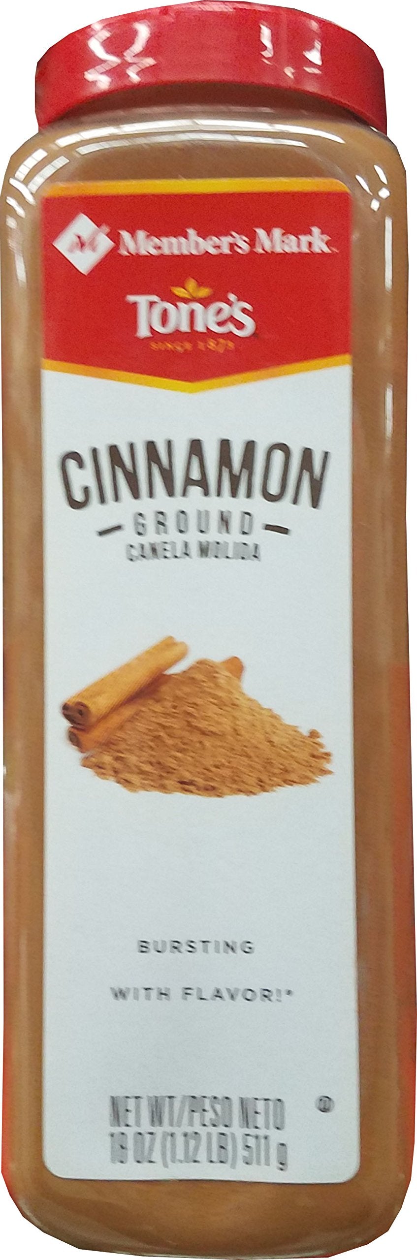 Member's Mark Tones Ground Cinnamon, 18 Ounce