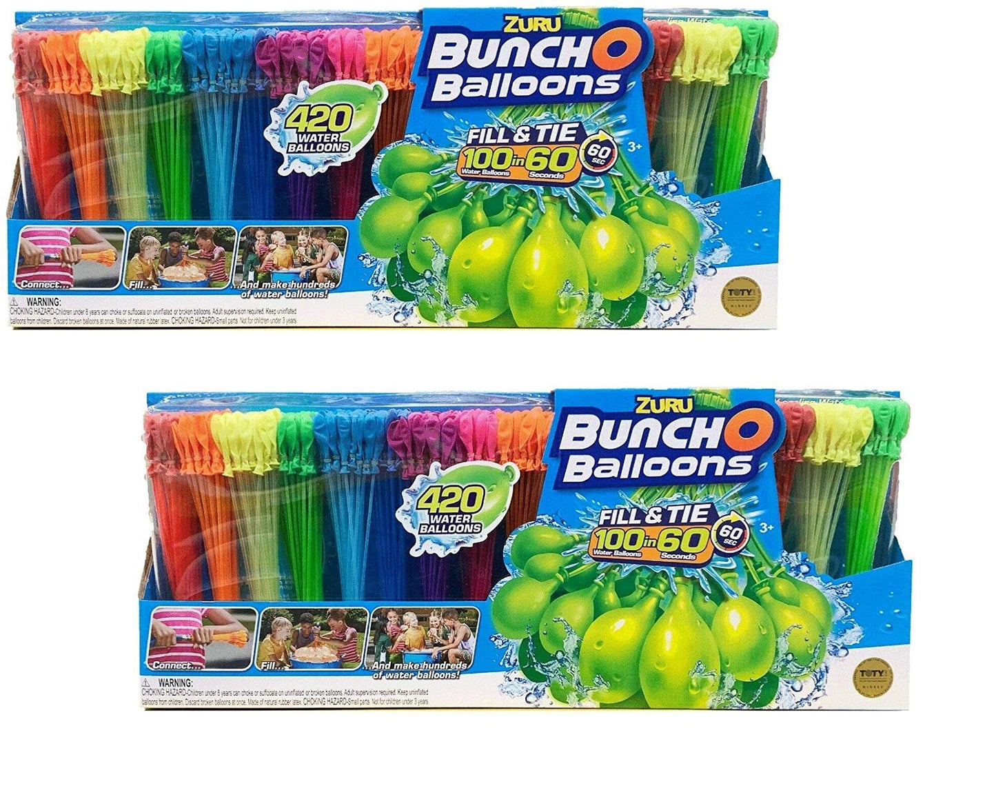 Zuru Bunch O Balloons, 420 Total Count (2 Pack)