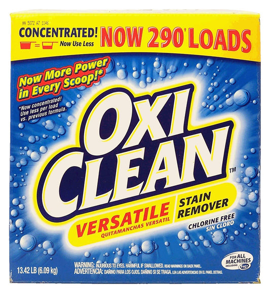 Oxi Clean Versatile Concentrated Stain Remover now for 290 Loads 11.6 lbs (5.26kg)