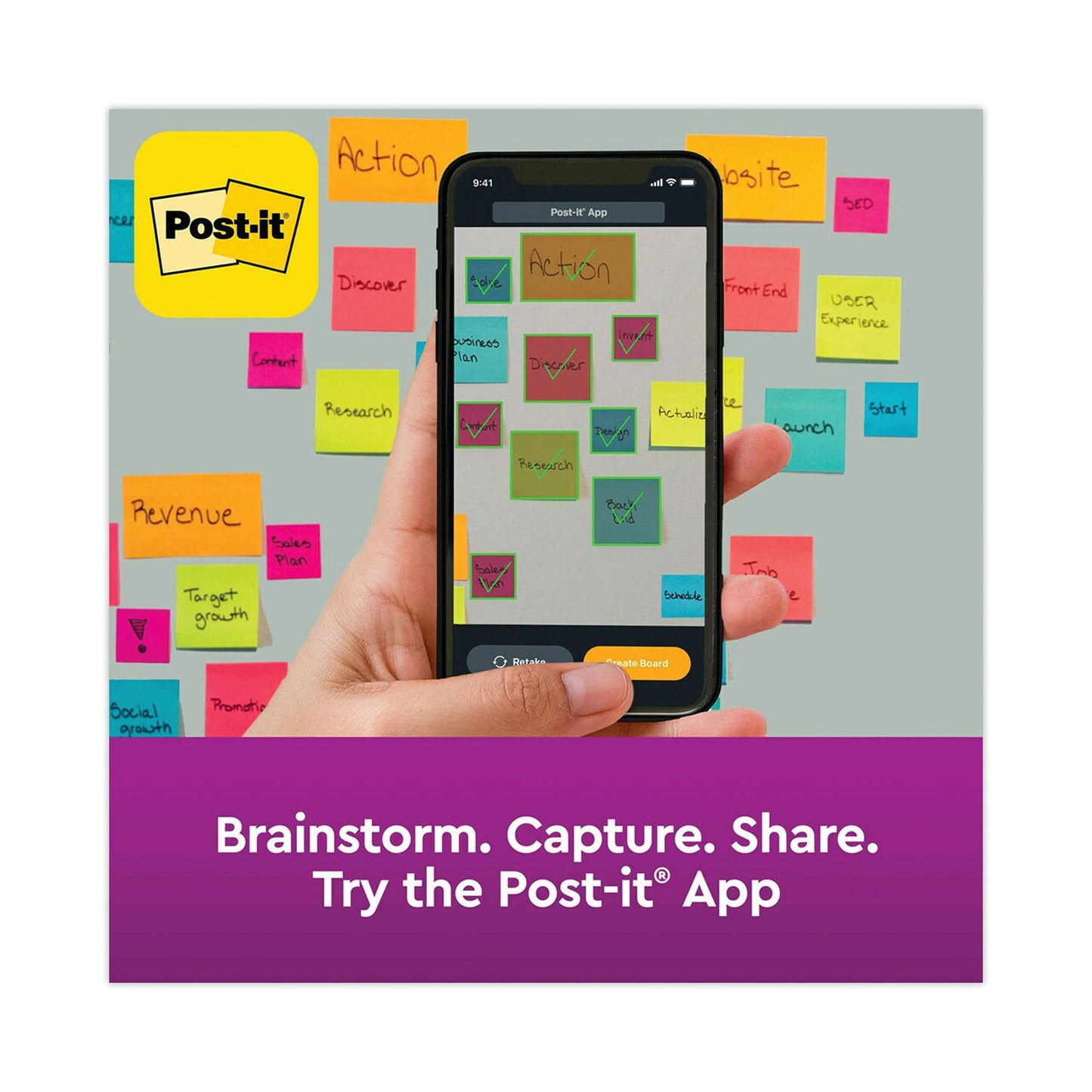 Post-it Notes Super Sticky - Canary Yellow Note Pads, 4 x 6, Lined, 90/Pad - 5 Pads/Pack