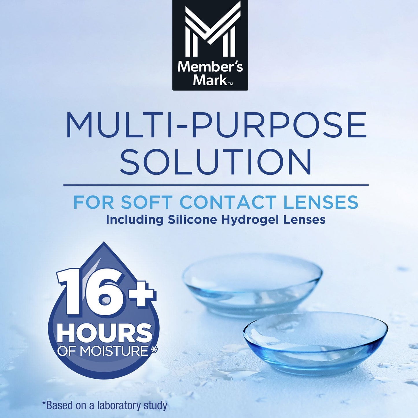 Member's Mark Multi-Purpose Contact Lens Solution, 16 fl. oz., 3 pk.
