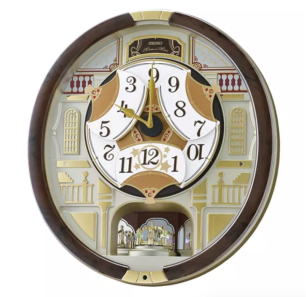 Seiko Melodies in Motion 2024 Musical Wall Clock, Limited Edition Quartz Movement Exclusive