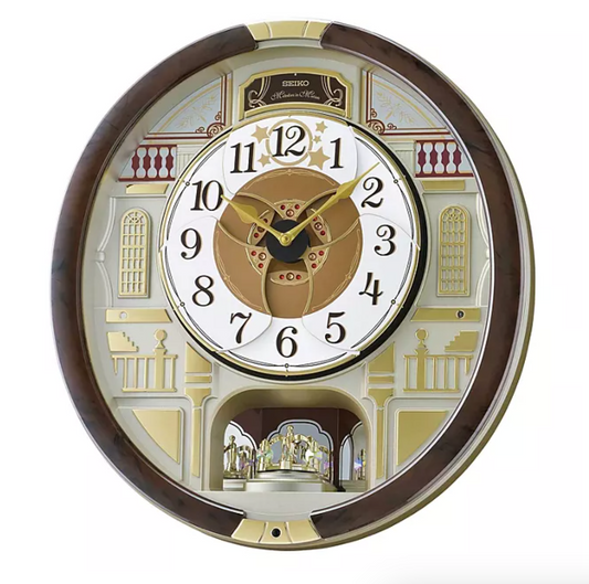 Seiko Melodies in Motion 2024 Musical Wall Clock, Limited Edition Quartz Movement Exclusive