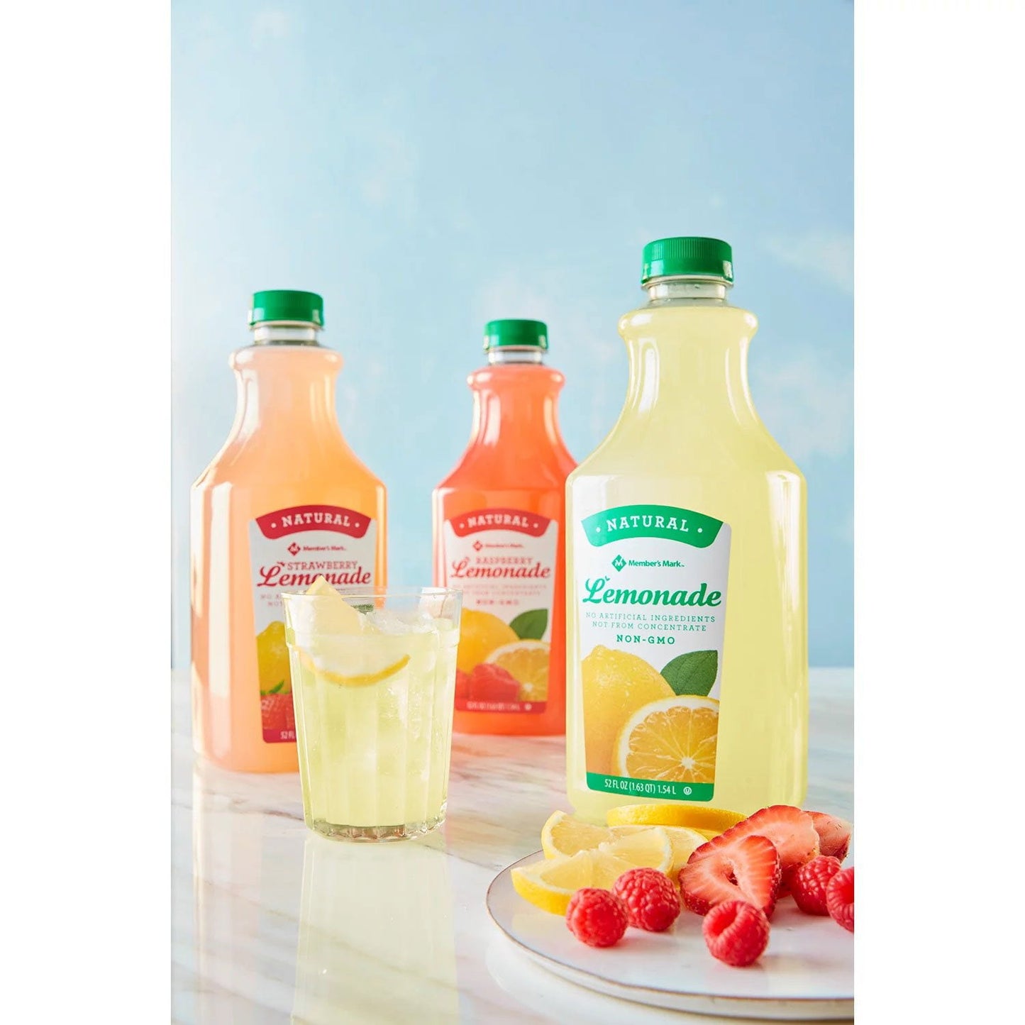 Member's Mark Strawberry Lemonade, 52 fl. oz., 2 pk.