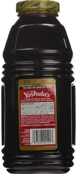 Mr. Yoshida's Marinade & Cooking Sauce, Original Gourmet, 86 oz
