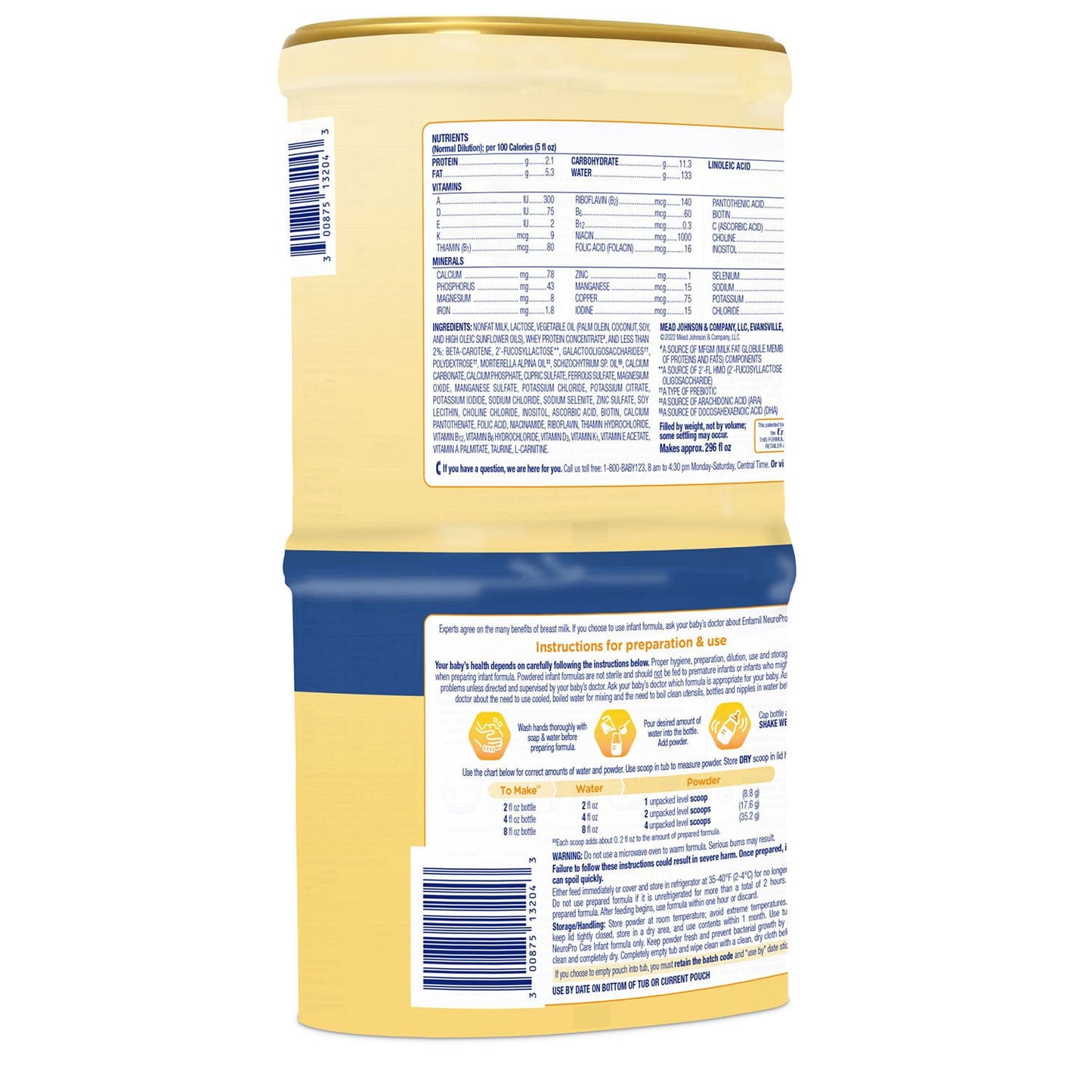 Enfamil NeuroProCare Infant Formula, 20.7 oz., 2 pk.