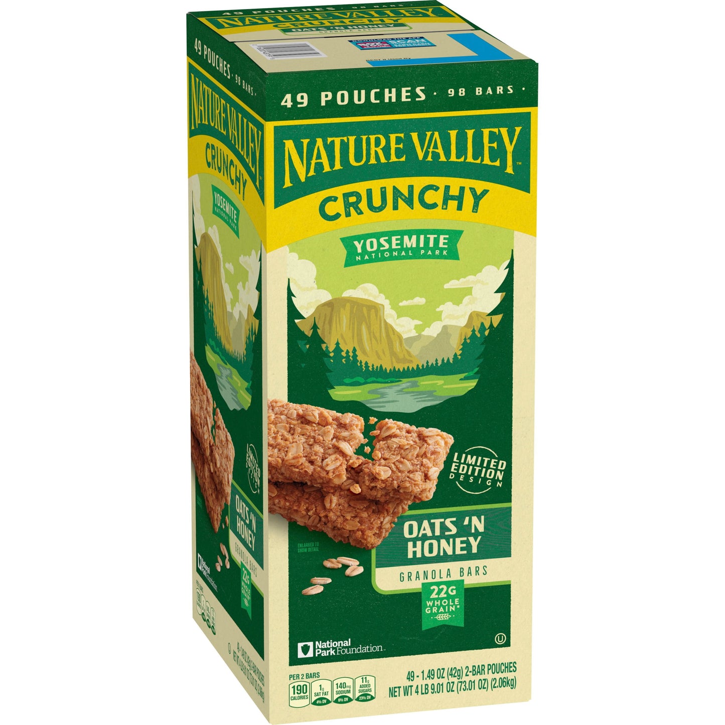 Nature Valley Oats 'n Honey Crunchy Granola Bars, 49 ct.