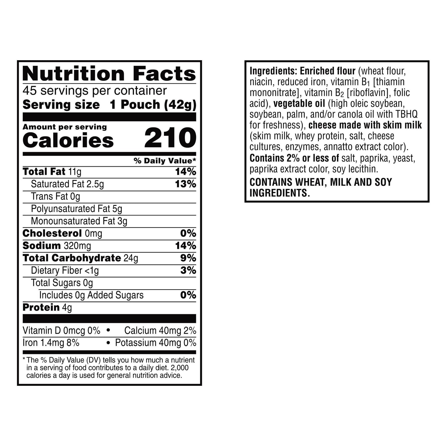 CHEEZ-IT ORIGINAL 45/ 1.5 OZ
