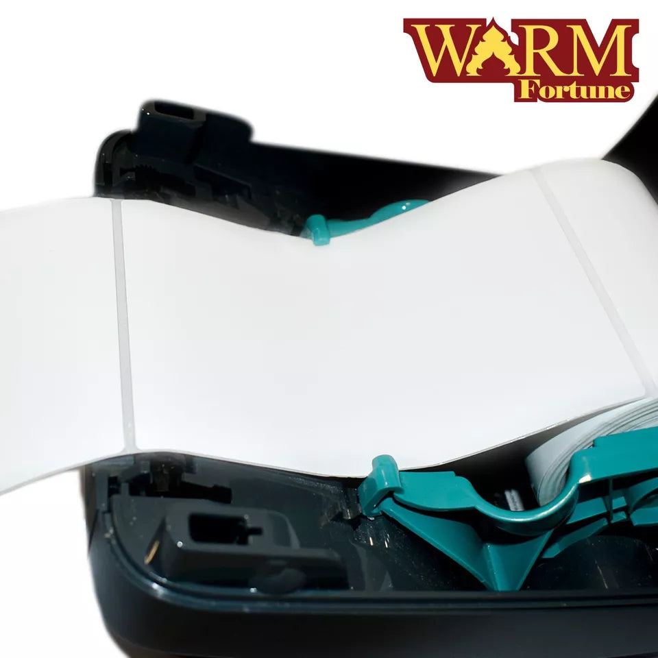 Warm Fortune Direct Zebra Thermal Shipping Labels 4" x 6" 250 labels/Roll