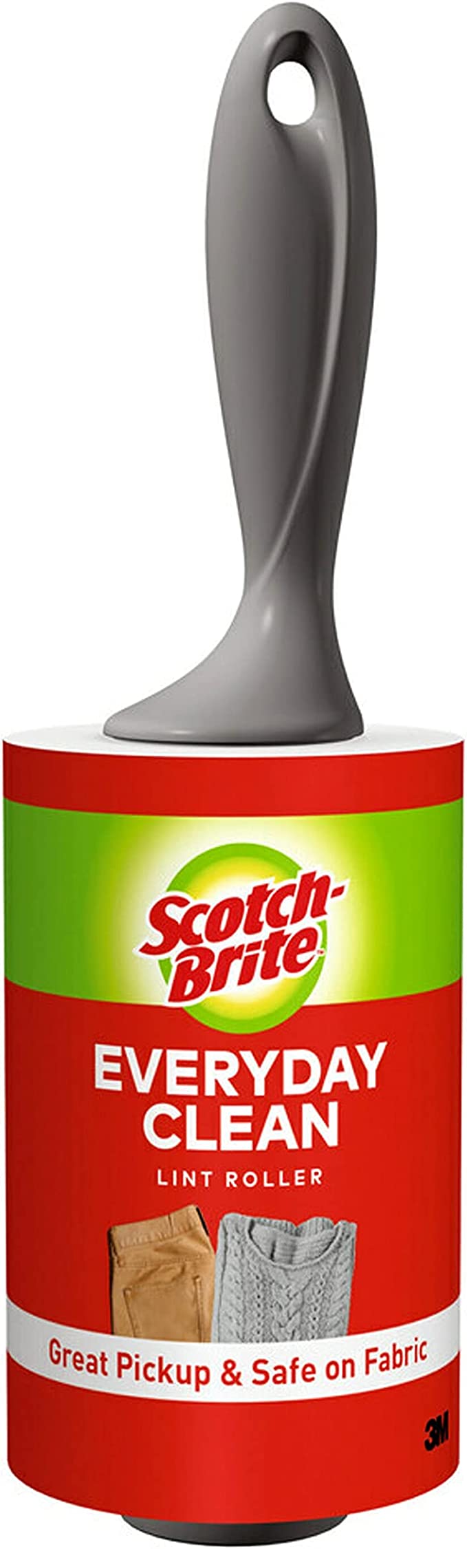 Scotch-Brite Lint Roller, 1 Roller, 100 Sheets