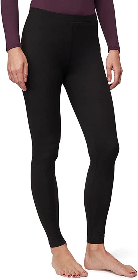 Buy 32 Degrees women 2 pack base layer plain leggings black Online