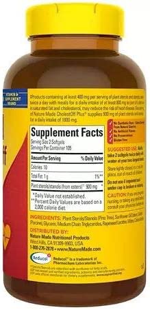 CholestOff Plus Softgels for Heart Health-Cholest Off Plus, 210 Softgels