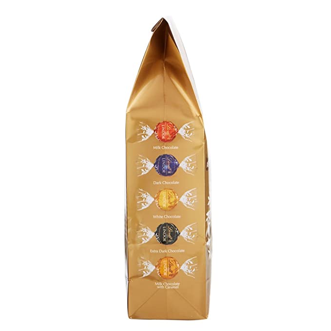 Lindt Lindor Assorted Chocolate Truffles 21.2oz (600g) 50ct/Bag