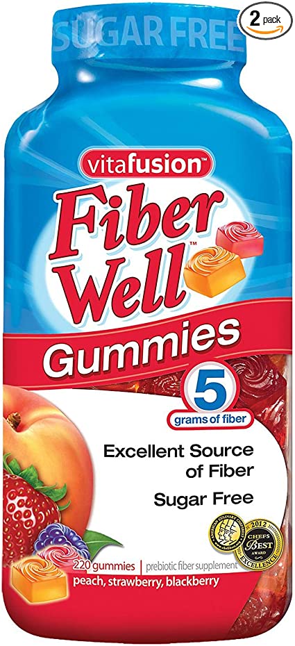 AS Fiber Well Gummies (220 ct.) (Pack of 2)