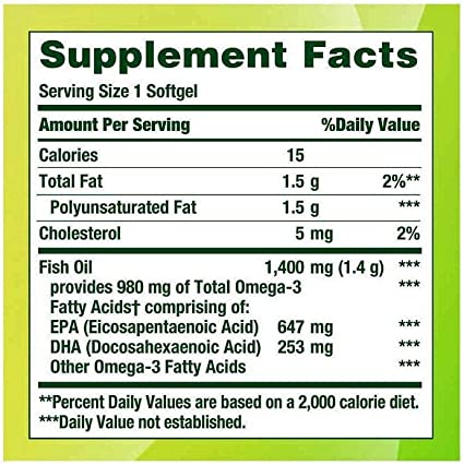 Natures Bounty Fish Oil