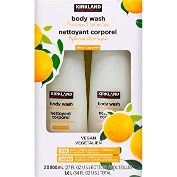 Kirkland Signature Liquid Body Wash, Natural Citrus