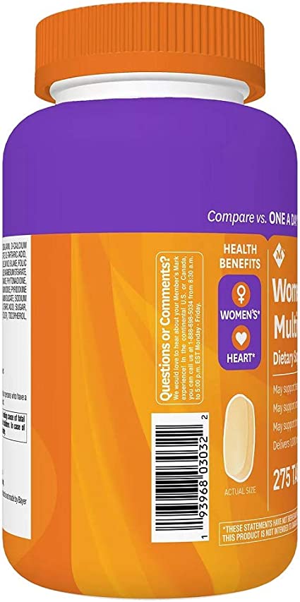 Member's Mark Women's Daily Multivitamin