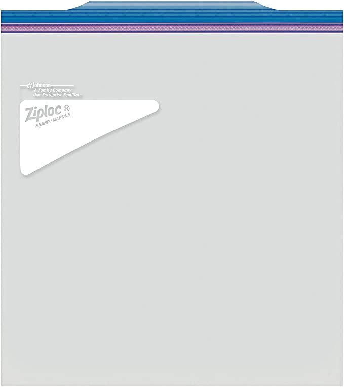 Ziploc Easy Open Tabs Freezer Gallon Bags, 152 Count