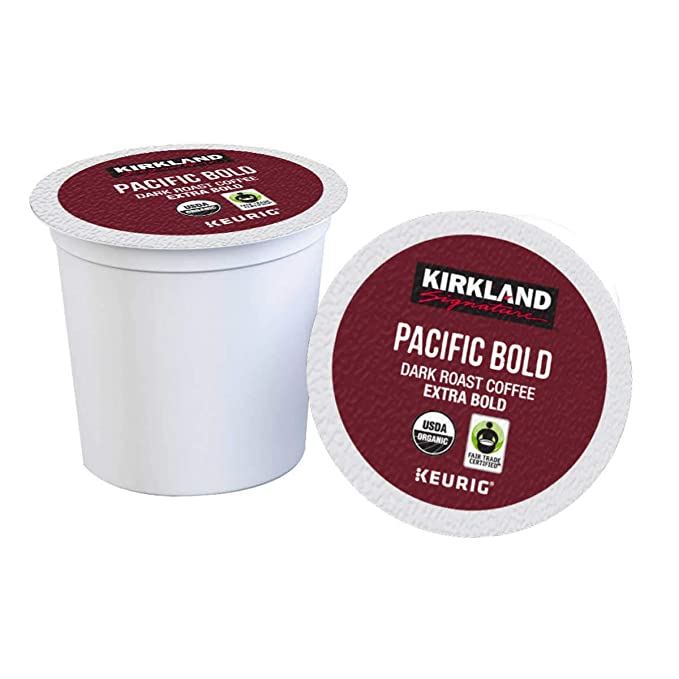 Kirkland Signature Pacific Dark Roasted, Extra Bold K-Cups 120ct