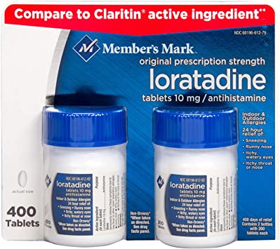 Member's Mark Loratadine 10mg Antihistamine