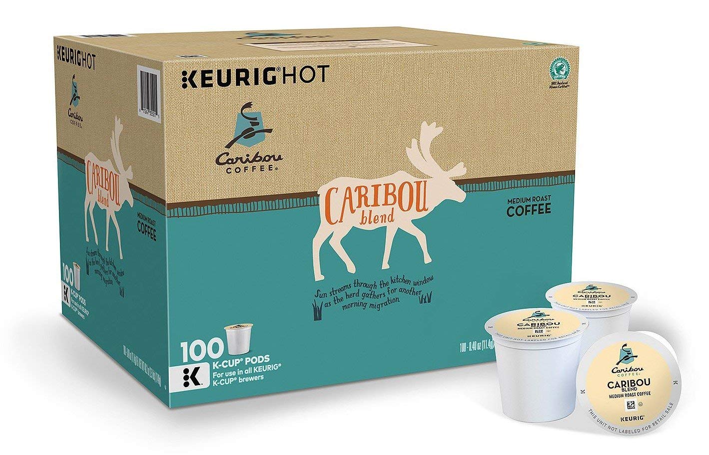 Caribou Coffee Signature Blend (100 K-Cups)