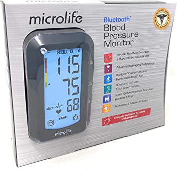 Costco Microlife Bluetooth Upper Arm Blood Pressure Monitor with