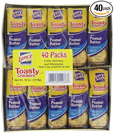 Lance Toasty Peanut Butter Sandwich Crackers (40 ct.)